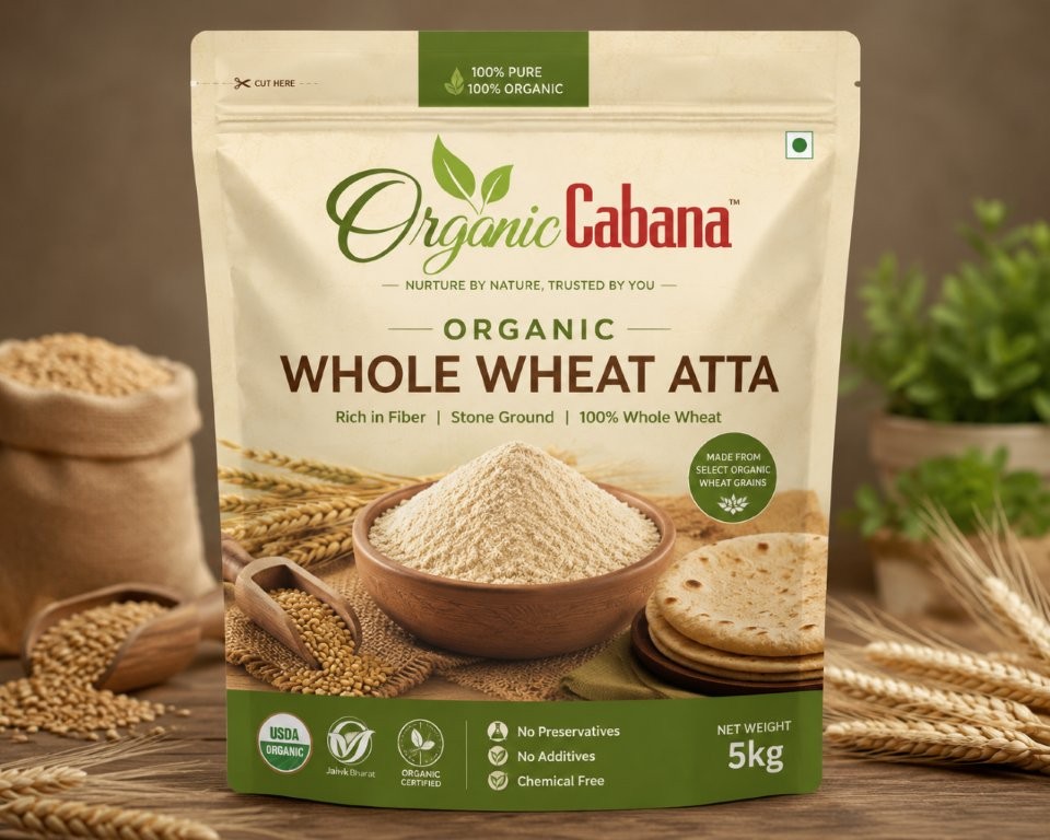 Organic Cabana Wheat Atta
